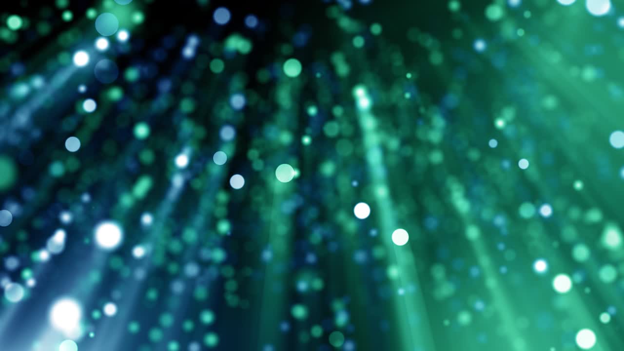 입자 먼지 추상적인 빛 보케 모션 제목 영화적 배경 루프