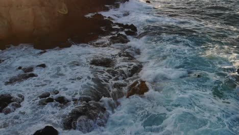 Sunset-of-beautiful-shore-in-Crete