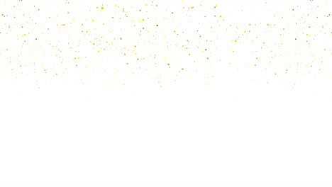 fondo de movimiento de partículas de polvo brillantes doradas abstractas