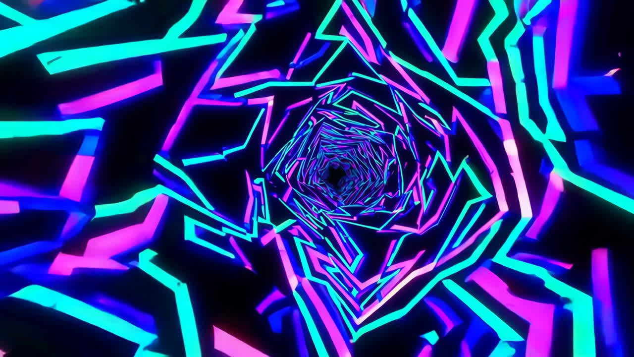 imágenes de túnel de neón