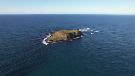 isla de cook - fingal - mar de tasmania - nueva gales del sur - nsw - australia - fotografía aérea