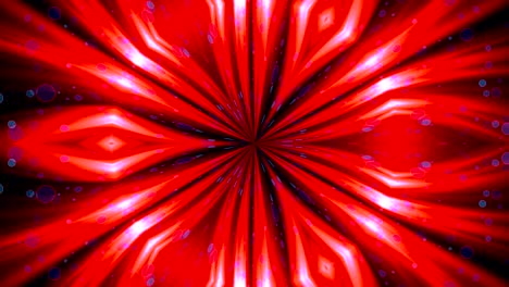 fondo caleidoscópico brillante fractal. movimiento de fondo con diseño fractal