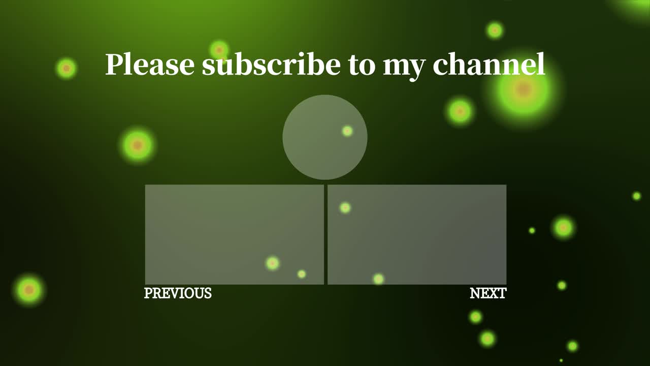 플로팅 포인트 엔드 카드 엔딩 스크린 모션 그래픽