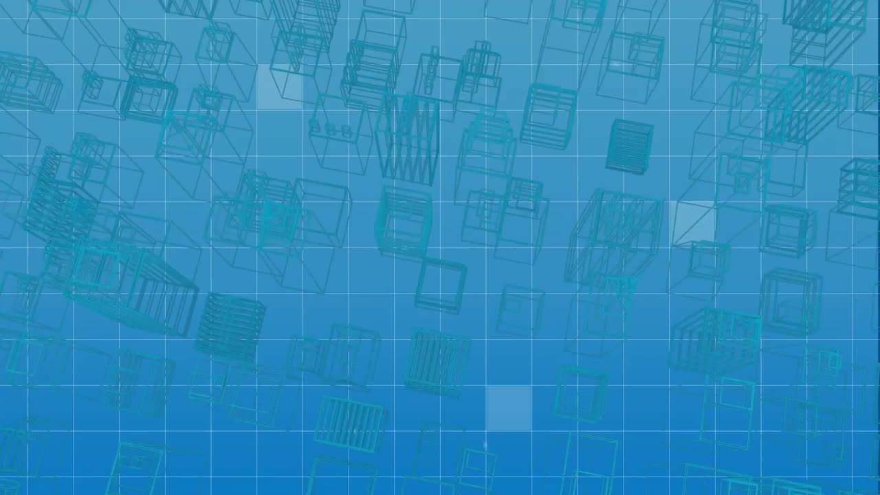 Top view of city building structures