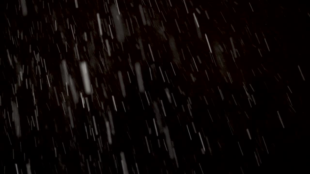 Snow plate visual effects composit Heavy wind