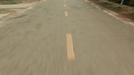 empty urban road