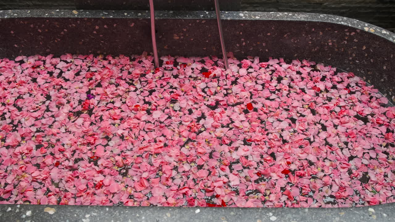 Rose Petal Spa Tub