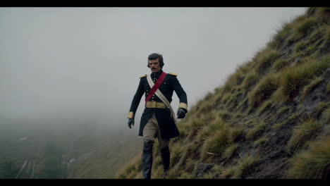 historical figure in military uniform