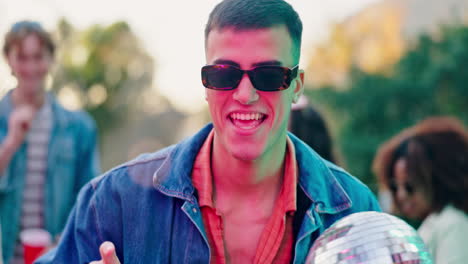young adults celebrating at a party