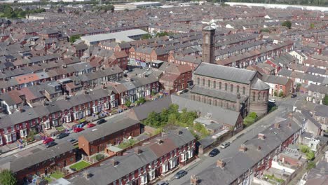 disparo de dron en órbita urbanización wavertree 02