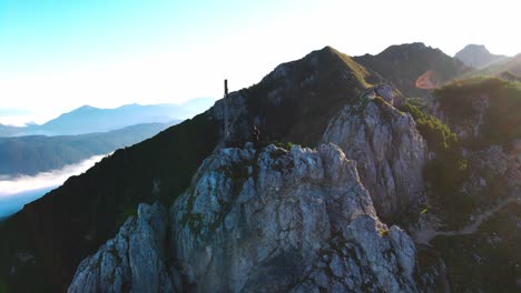 viaje cinematográfico en los alpes