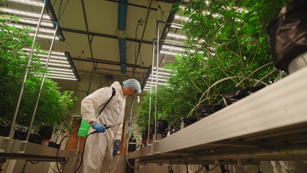 Cannabis Plant Care in Controlled Environment