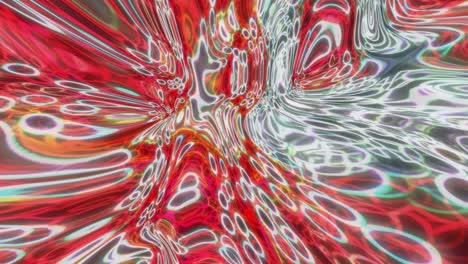 movimiento abstracto, colorido y suave infinito o bucle sin costuras.