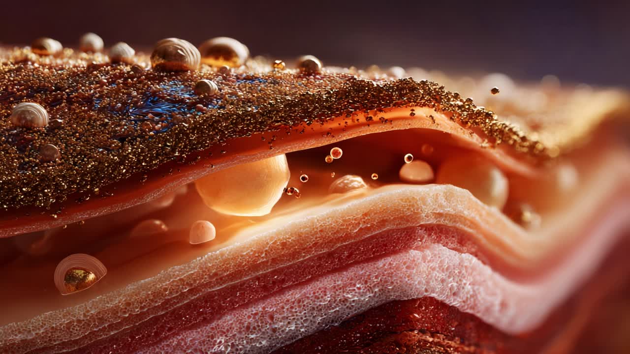 Exploring the Intricate Layers of Textured Material Highlighting Delicate Bubbles and Vibrant Surfaces in an Artistic Close-Up Displaying a Stunning Array of Colors and Patterns