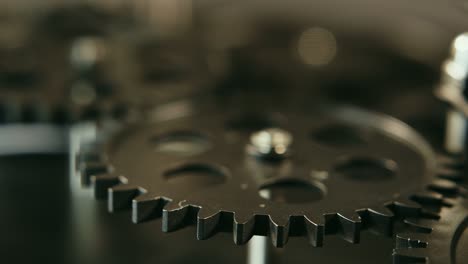 engranajes de reloj mecánicos industriales retro grunge