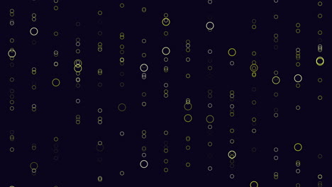 Elegant purple dot pattern on black background