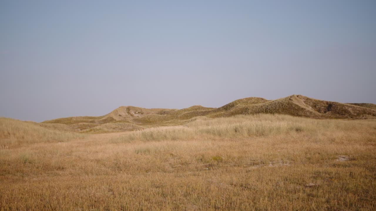 Beautiful Sand Dunes and Blue Sky