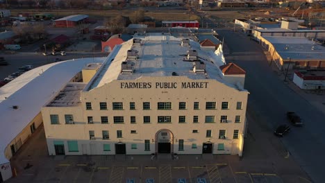 oklahoma city farmers market - aerial view