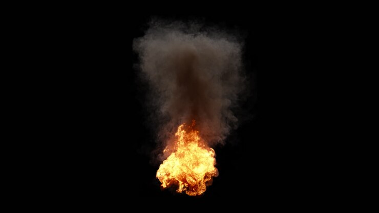 Explosion Fire and Smoke Effect