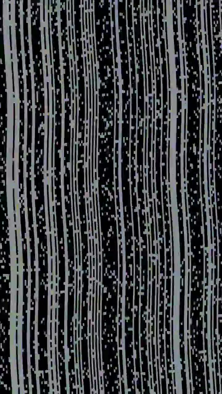 Effetto glitch digitale astratto con linee verticali in movimento