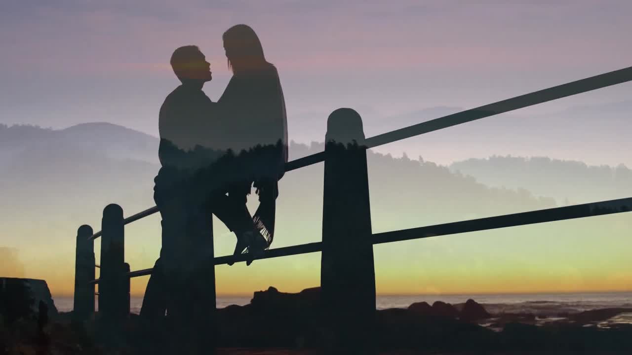 휴가 중인 부부