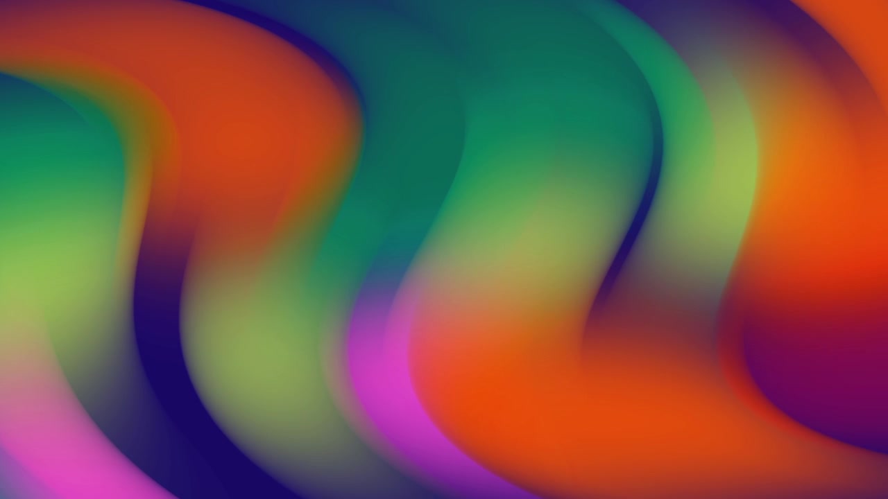 Dynamic Abstract Background with Smooth Colorful Gradient Waves