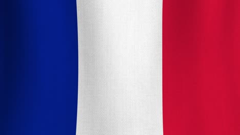 realistic cotton flag of france as a background
