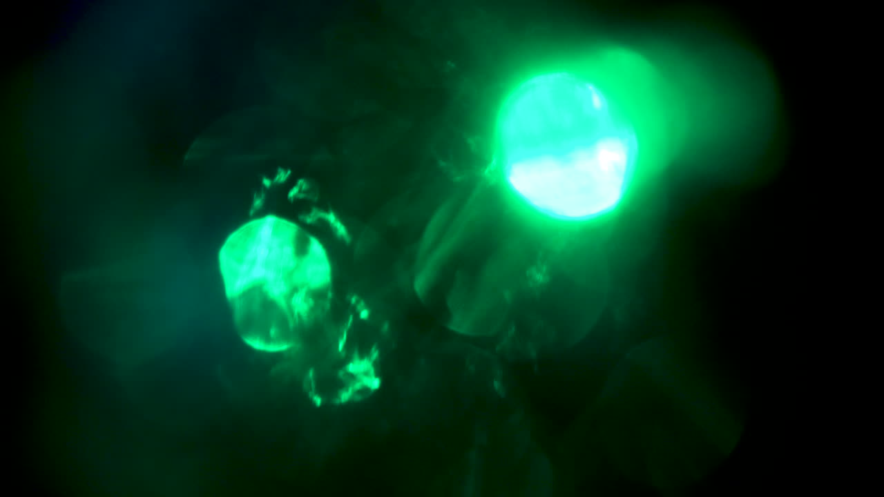 Abstract Blue Lights