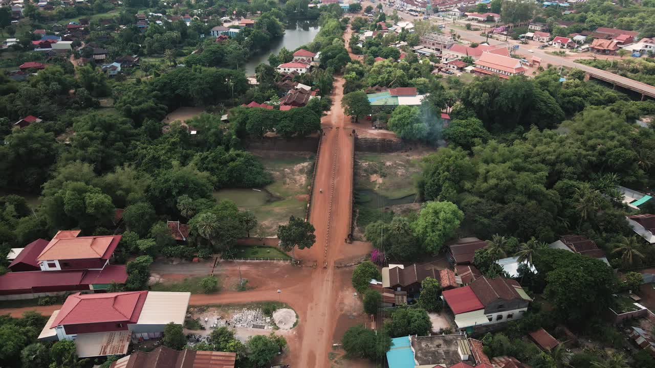 era del templo de angkor, spean praptos - puente kampong kdei - parte de la antigua carretera khmer