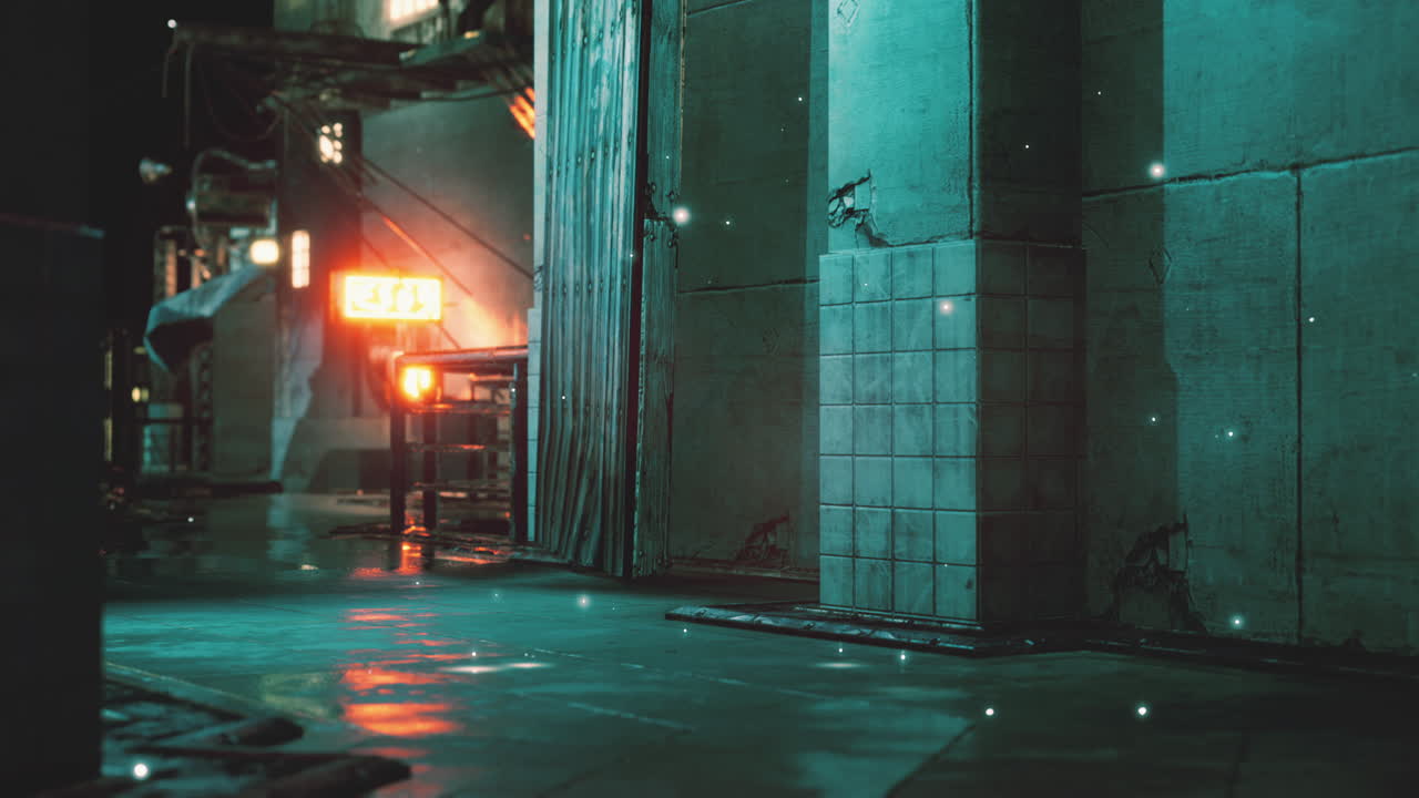 아시아 타운의 오래된 거리