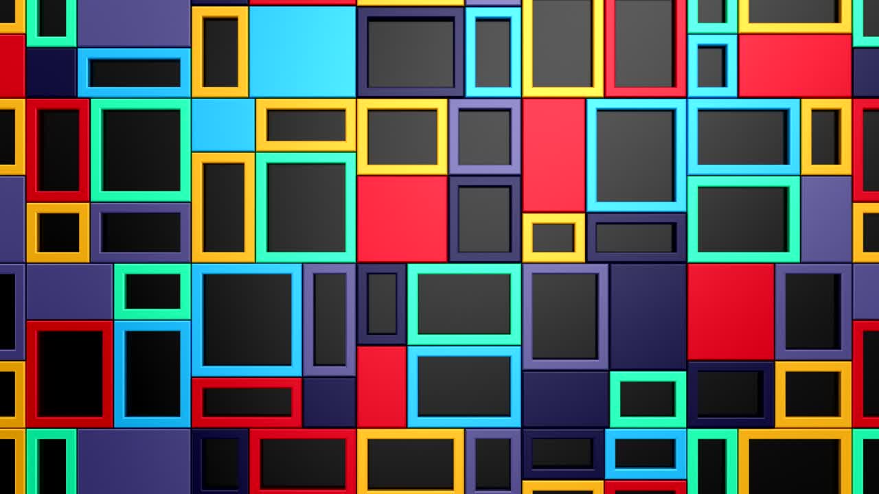 fondo de rectángulos animados