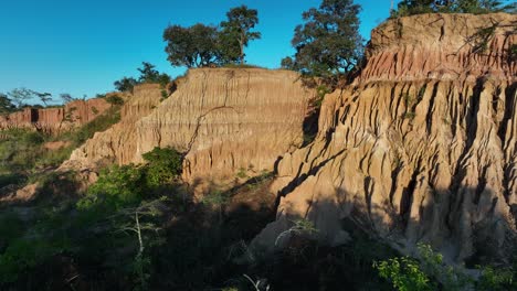 Aereial-drone-view-of-Bolivia-Jungle-countryside-near-Santa-Cruz-4k-high-resolution