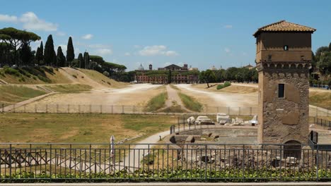 circus maximus, rome, italy. famous ancient roman arena