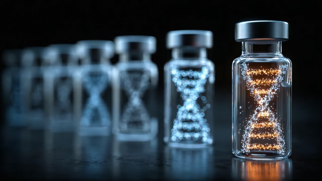 A Visual Interpretation of Time Through Dual-Color Hourglass Vials Emphasizing the Magical Transition of Time Flowing in Glass Containers