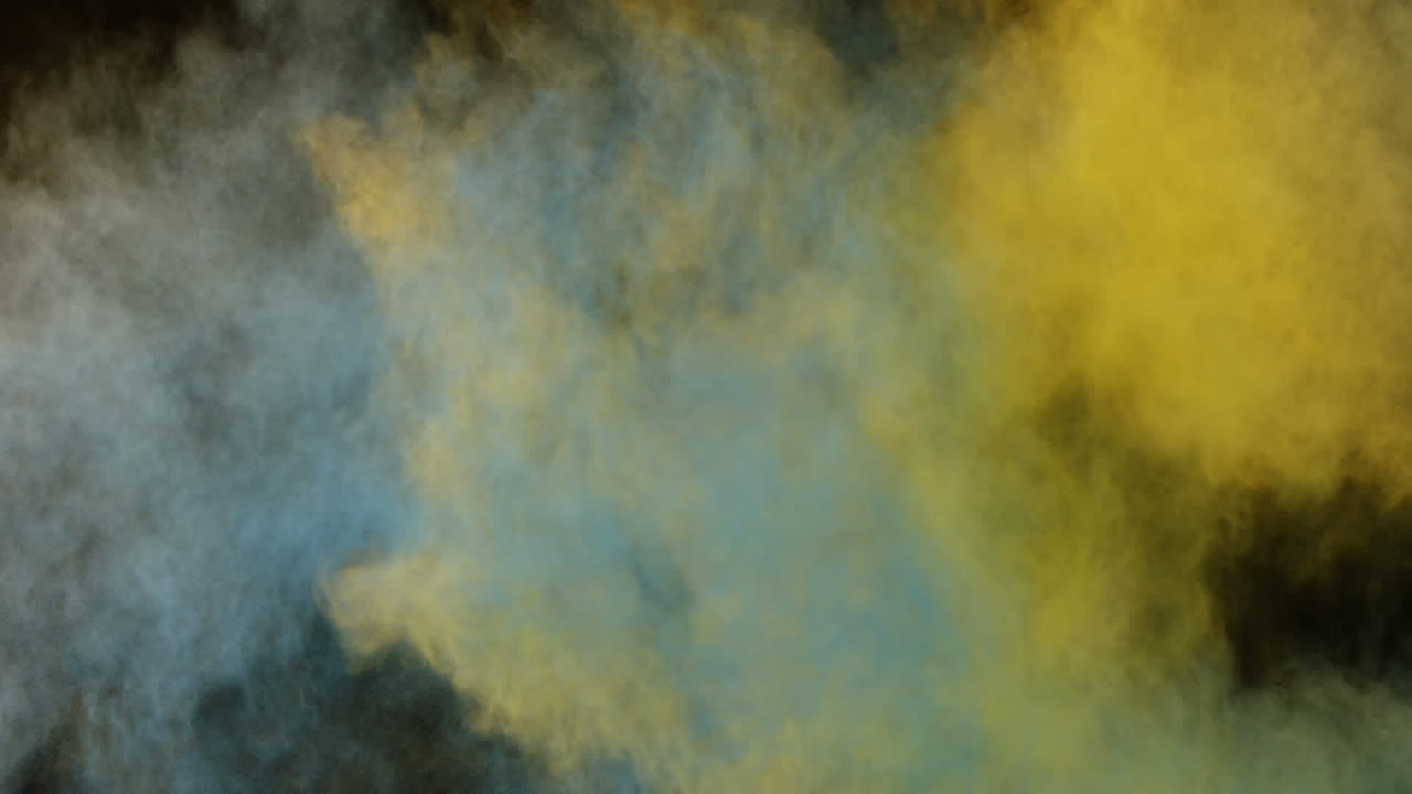 relámpago y polvo de colores