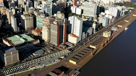 el centro de porto alegre, río grande del sur, brasil