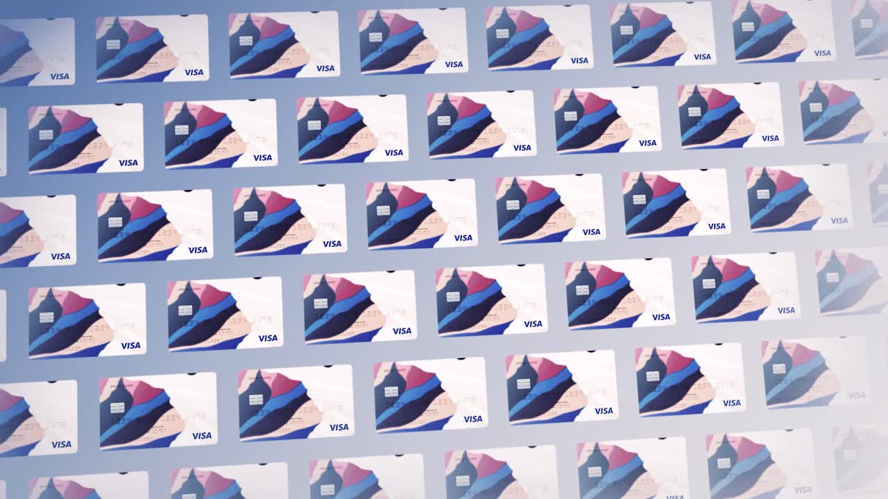 antecedentes del patrón de las tarjetas de crédito visa