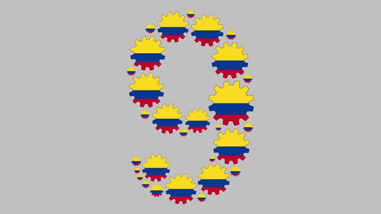 número nueve colombiano