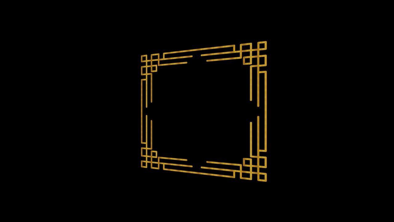 imágenes de video de fondo con motivo de art déco dorado y texturas para la composición de video