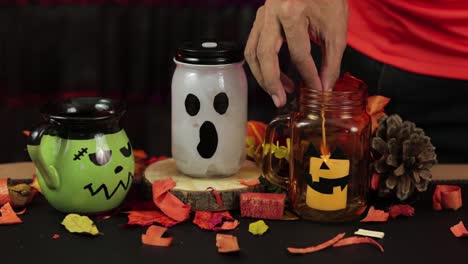 halloween jars