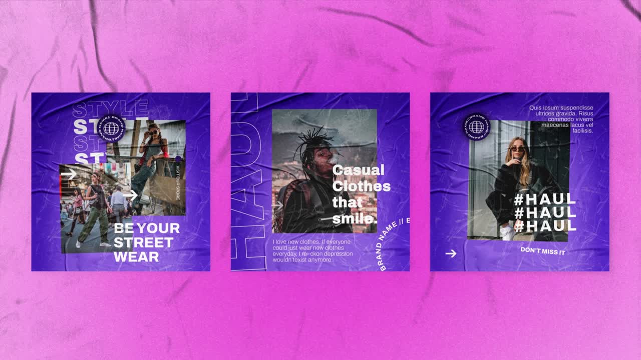 Trendy Streetwear and Casual Fashion Collection