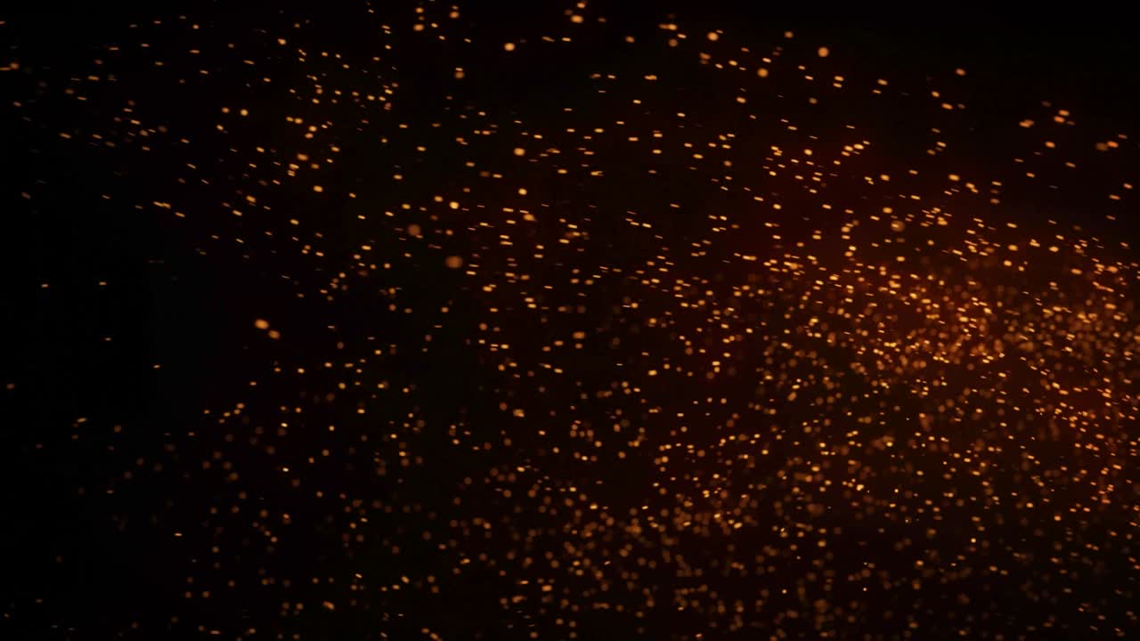 las chispas de fondo