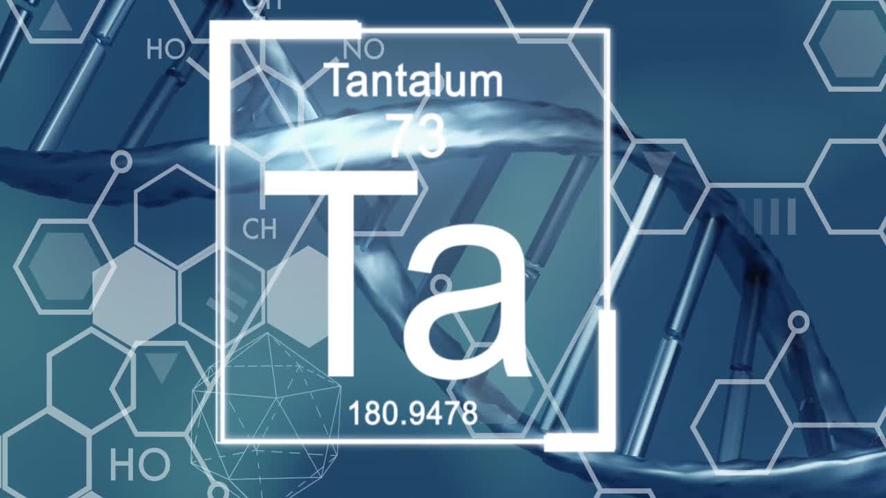 화학 구조의 애니메이션과 dna 가닥 스핀링을 통한 데이터 처리
