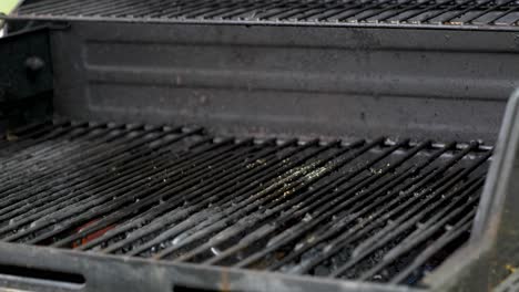 Grill-cooking-by-itself-getting-ready-for-it’s-meat