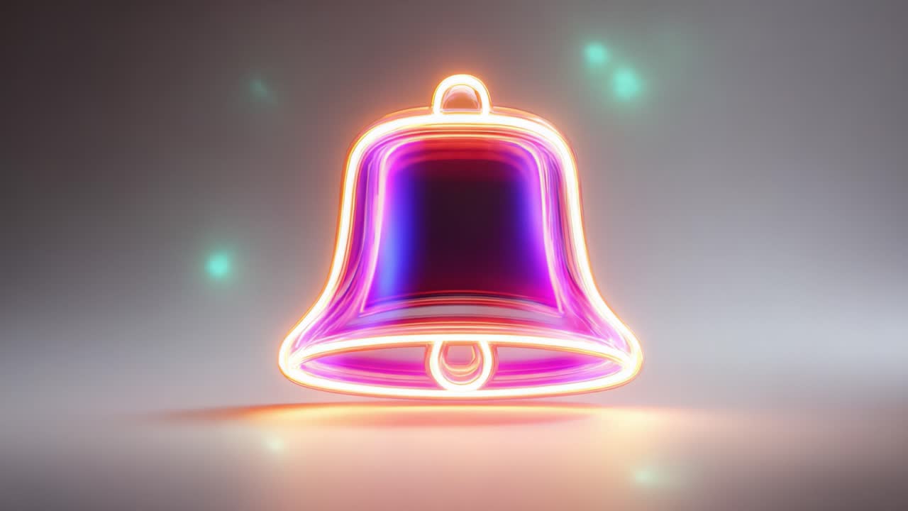 A Stunning Neon Purple Bell: An Eye-Catching Digital Art Piece Showcasing Vivid Colors and Modern Aesthetic, Perfect for Any Creative Project or Design Ambition