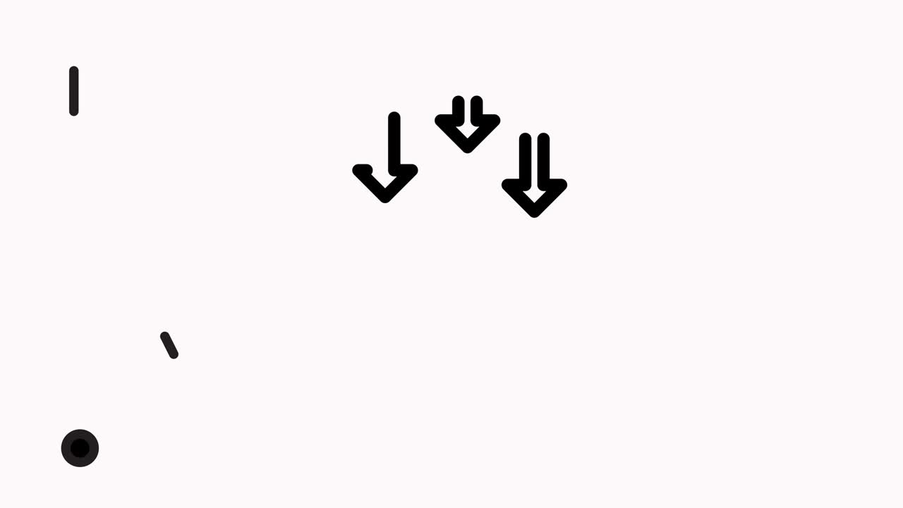 y el icono de la línea de portátil animación dólar