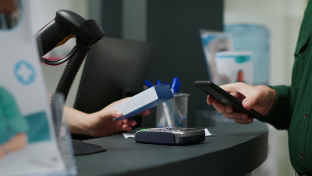 Paying at a Pharmacy