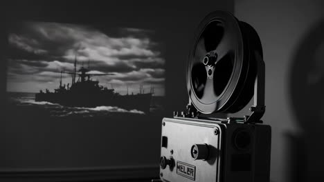vintage movie projector