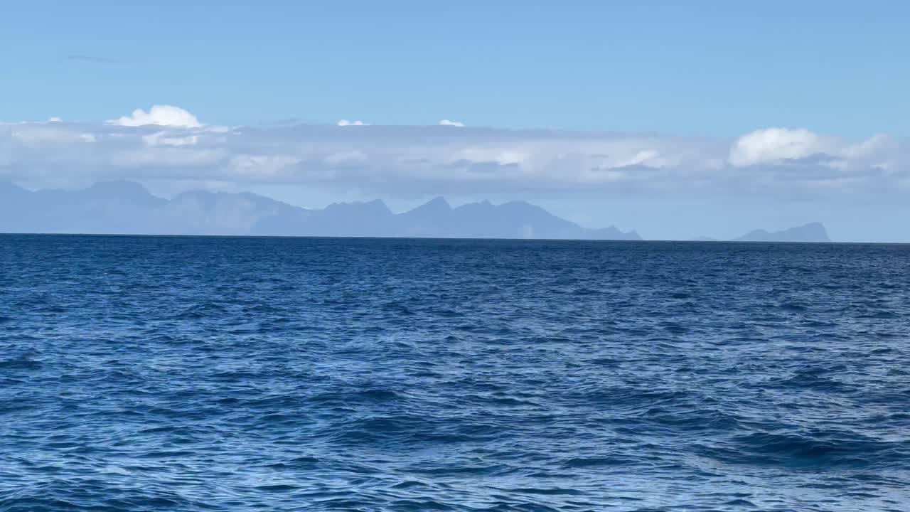Sea Horizon over False Bay, Cape Town, South Africa