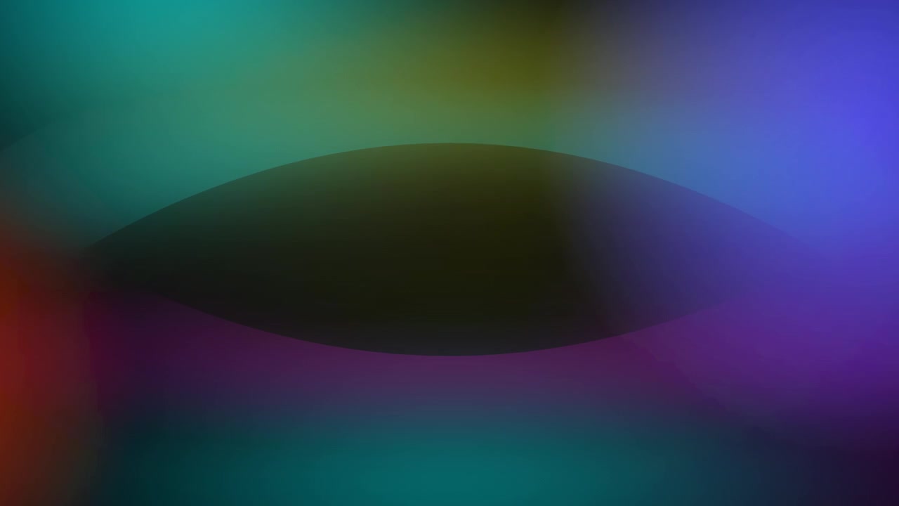 Abstract Motion Background with Soft Glowing Colorful Light Waves
